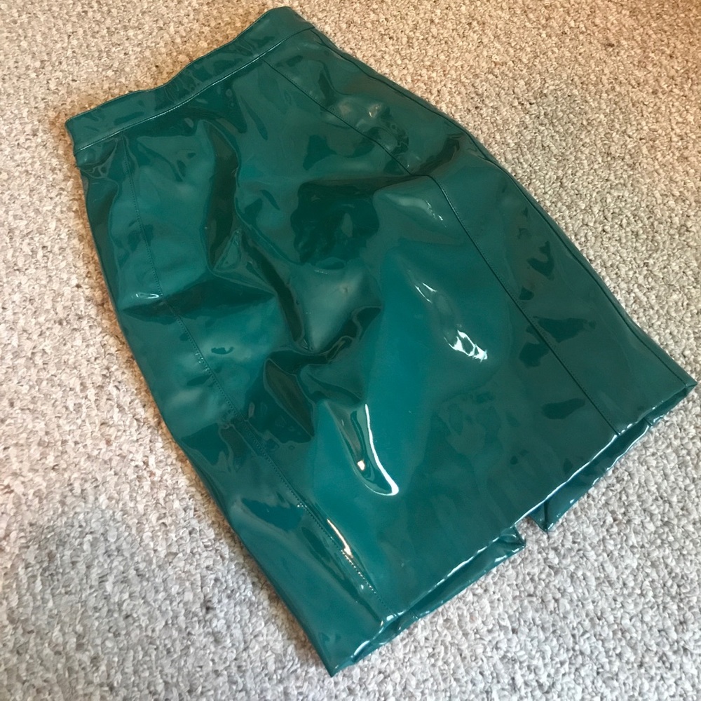 COPY - Latex Green Skirt